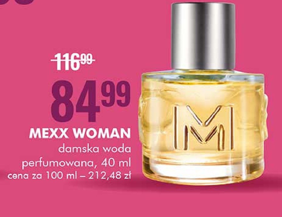 Woda perfumowana Mexx woman promocja
