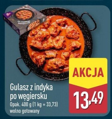 Gulasz z indyka po węgiersku promocja w Aldi