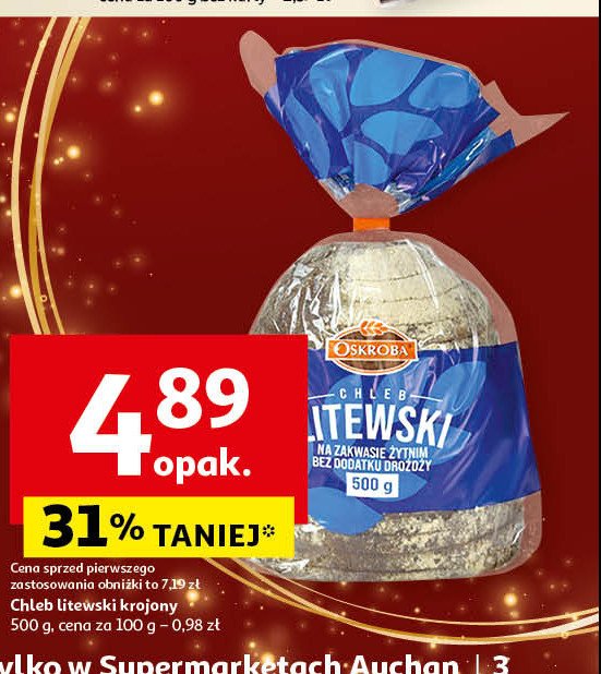 Chleb litewski Oskroba promocja