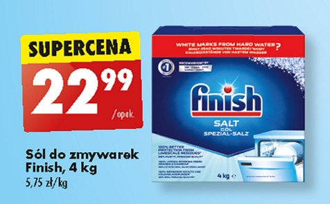 Sól do zmywarek Finish special salt promocja w Biedronka