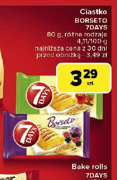 Strudel z nadzieniem z owoców leśnych 7 days borseto promocja