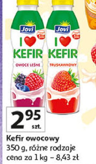 Kefir truskawkowy Jovi promocja w Auchan