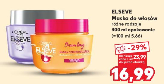 Maska do włosów nawilżająca L'oreal elseve hyaluron plump promocja