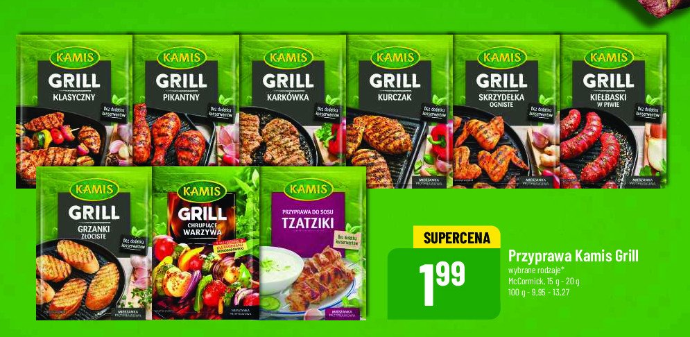 Przyprawa do sosu tzatziki Kamis promocja