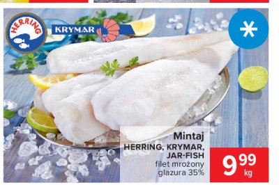 Mintaj filet mrożony Jar-fish promocja