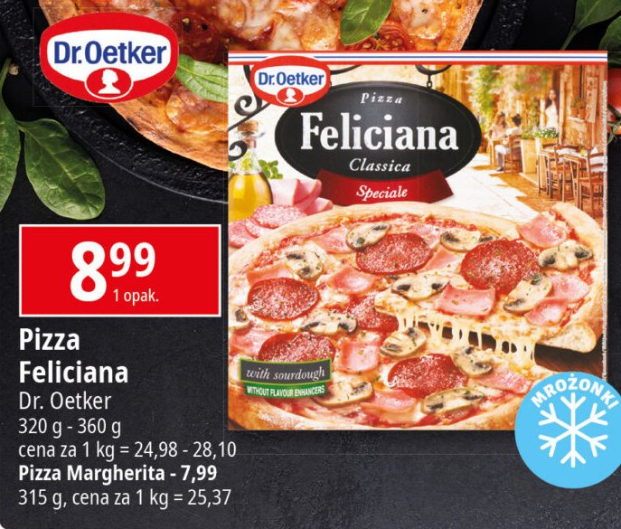 Pizza margherita Dr. oetker feliciana promocja w Leclerc