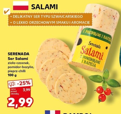 Ser Salami pieprz-chilli promocja w Kaufland