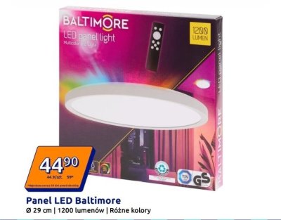 Panel LED Baltimore promocja w Action