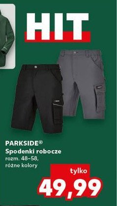 Spodnie robocze 48-58 Parkside promocja
