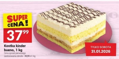 Kostka kinder bueno promocja w Twój Market