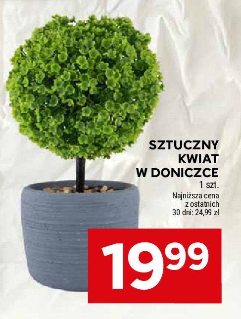 Sztuczny kwiat promocja w Stokrotka