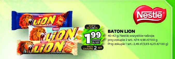Baton Lion coconut promocja