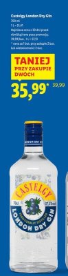 Gin Castelgy London Dry Gin promocja