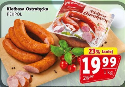 Kiełbasa Ostrołęcka PEKPOL promocja w Prim Market
