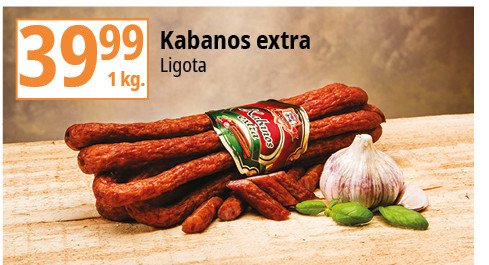 Kabanosy extra Ligota promocja w SPAR
