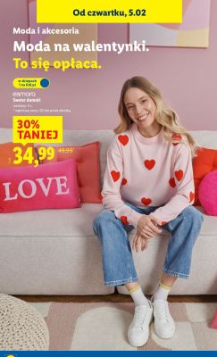 Esmara Sweter damski promocja w Lidl