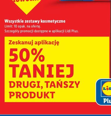 Zestaw kosmetyczny wszystkie rodzaje promocja w Lidl