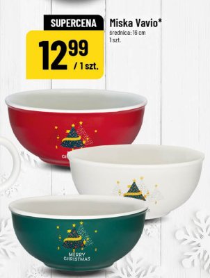 Miska Vavio średnica 16 cm promocja w POLOmarket
