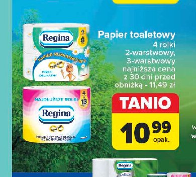 Papier toaletowy Regina promocja