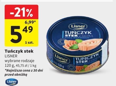 Tu艅czyk promocja w Intermarche