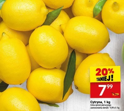 Cytryna, 1 kg promocja w Twój Market