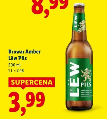 Piwo promocja w Lidl