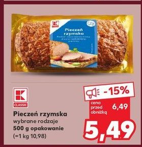 Pieczeń rzymska K-classic promocja