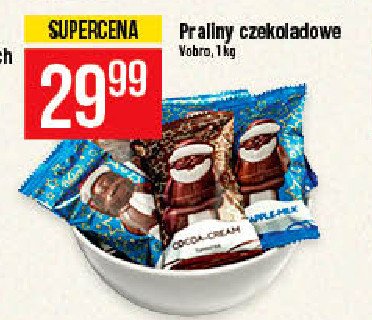 Praliny z kremem czekoladowym miko艂aj Vobro promocja
