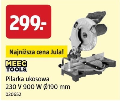 Pilarka ukosowa 230 V 900 W Ø190 mm MEEC TOOLS promocja w Jula