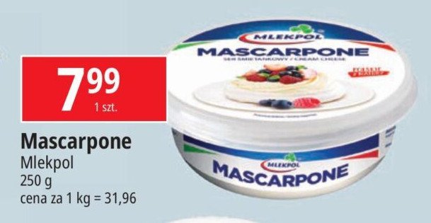 Ser mascarpone Mlekpol promocja