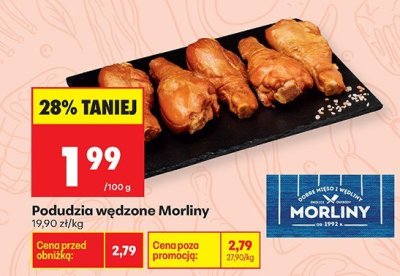 Podudzia wędzone  promocja w Biedronka