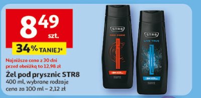Żel pod prysznic Str8 live true promocja