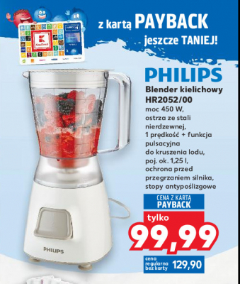 Mikser hr2052/00 Philips promocja