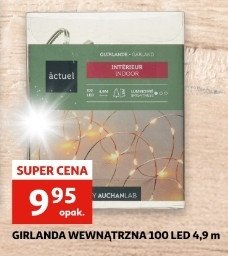 Girlanda wewnętrzna 100 led Actuel promocja w bi1