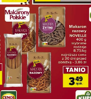 Makaron żytni świderki Makarony polskie promocja