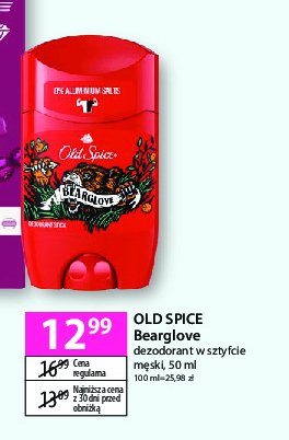 Dezodorant Old spice bearglove promocja