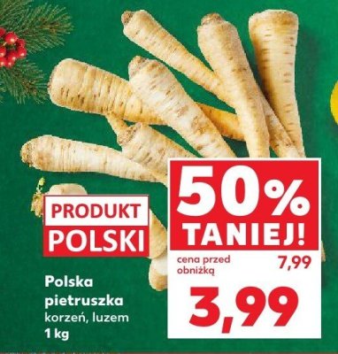 Pietruszka korzeń, luzem Polska Kaufland promocja w Kaufland