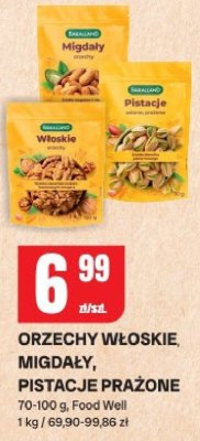 Orzechy włoskie Migdały Food Well promocja w Chorten
