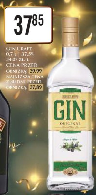 Gin promocja w Dino