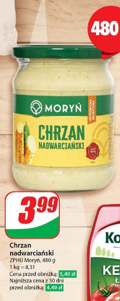 Chrzan nadwarcia艅ski Mory艅 promocja