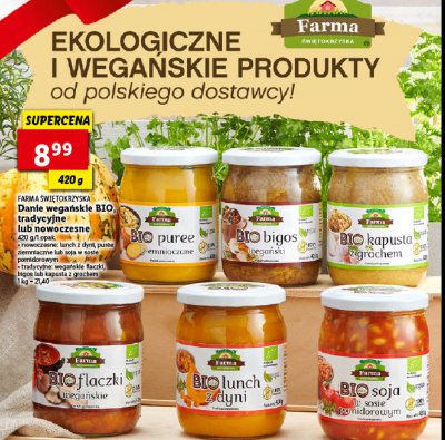 Puree ziemniaczane bio Farma 艣wi臋tokrzyska promocja