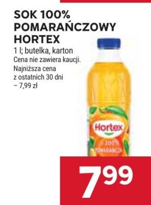 Sok 100% pomarańczowy  promocja w Stokrotka