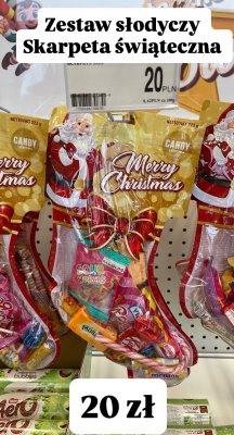 Zestaw słodyczy Skarpeta świąteczna promocja w Dealz