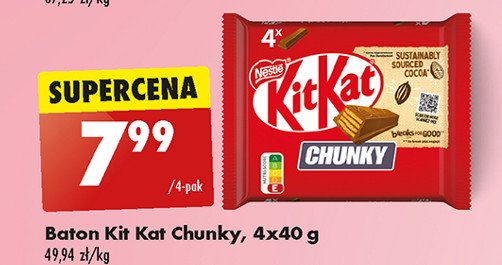 Baton Kitkat chunky promocja