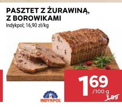 Pasztet z żurawiną z borowikami promocja w Stokrotka