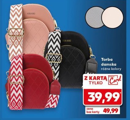 Torba damska Versoli promocja