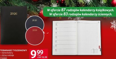 Terminarz tygodniowy promocja w Selgros