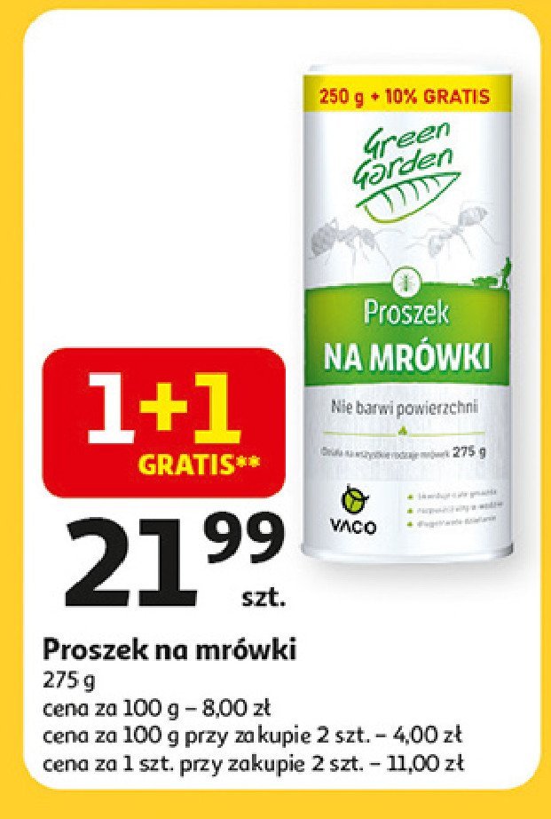 Proszek na mrówki Green garden (ogród) promocja