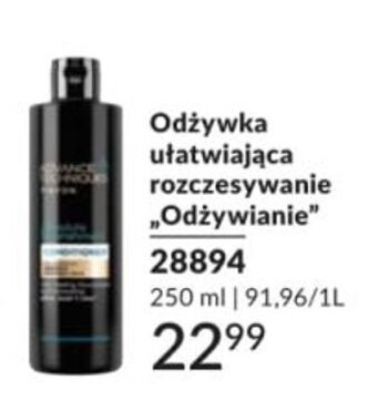 Odżywka ułatwiająca rozczesywanie Odżywanie 250ml promocja w AVON