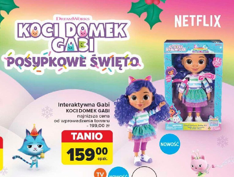 Interaktywna gabi Spin master promocja w Carrefour